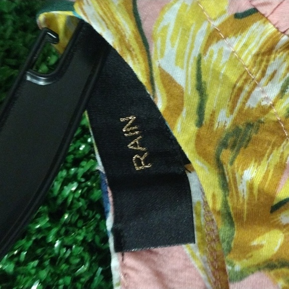 RainElegant Floral Blouse - Pink, Yellow, Blue - Picture 3 of 5